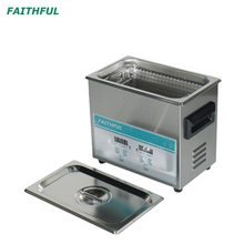 Modelo digital de limpador ultrassônico com temporizador e aquecedor